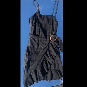 NWT American Eagle Black Wrap Dress